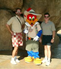 Rex, Steve, and Woody